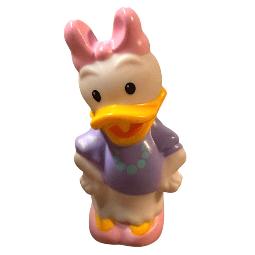 Little People Disney Donald and Daisy Duck Figures From Fisher Price Mattel, 2014 in GUC