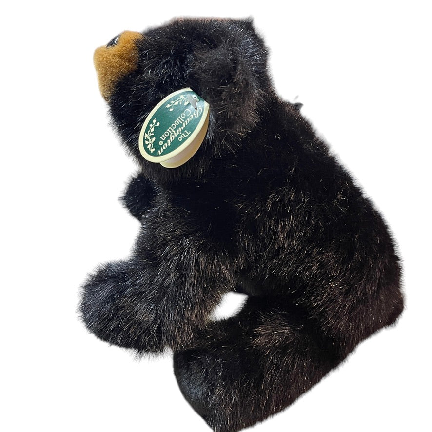 Bearington Baby Bandit Realistic Black Bear in Excellent Preowned Condition with Tags