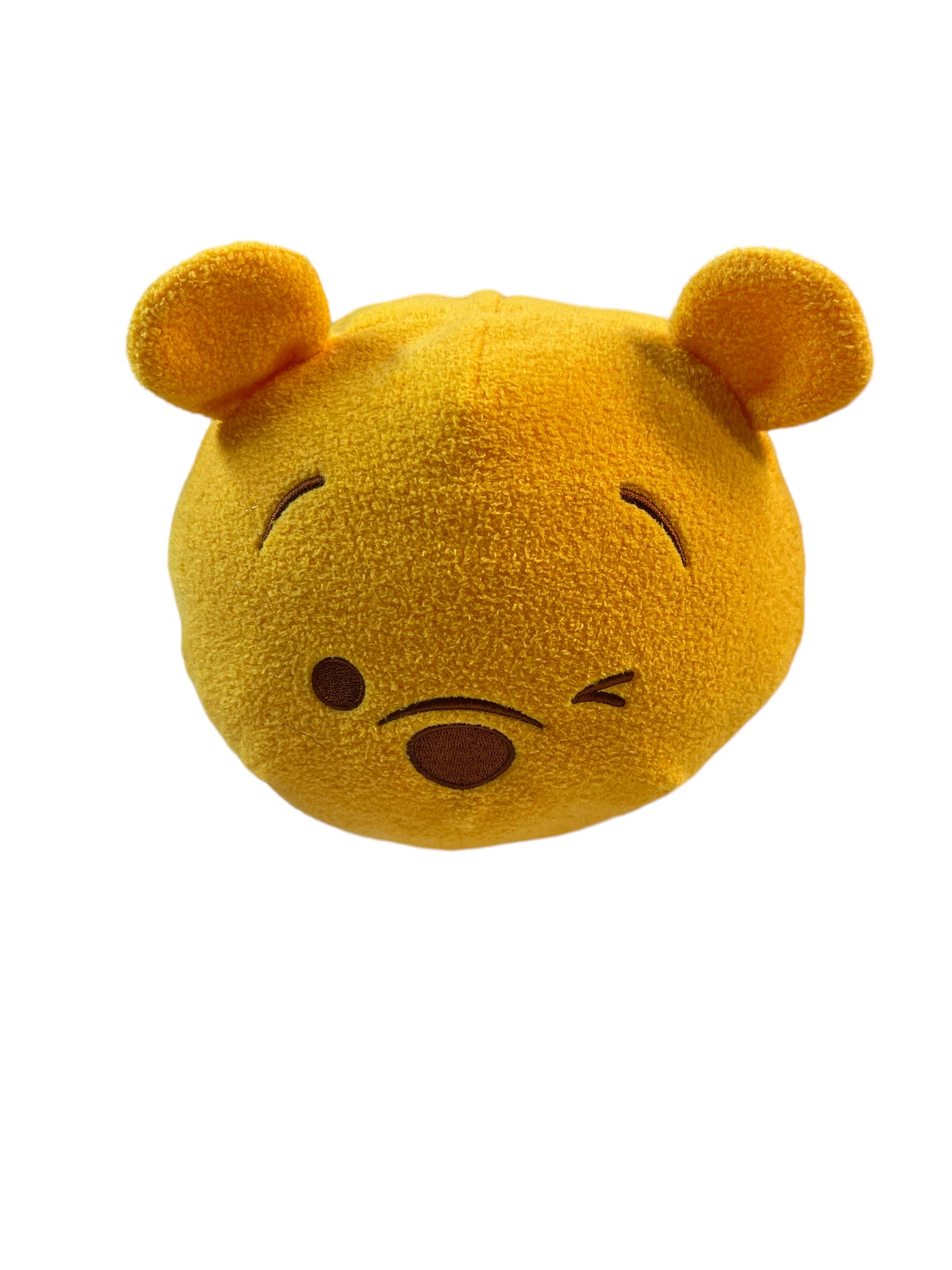 Disney Tsum Tsum Winking Winnie the Pooh 10" Plush Doll Toy Pillow in GUC