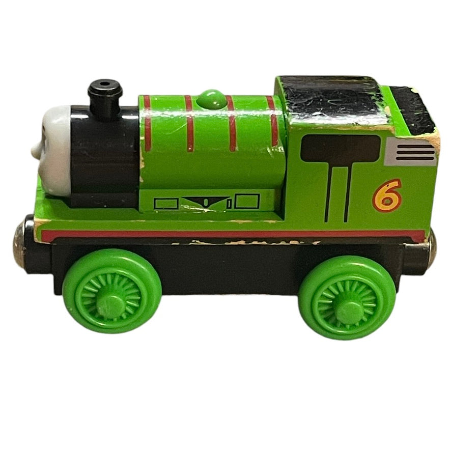 Thomas & Friends Wooden Railway Percy Engine & Sodor Take 'n Play Mattel Fuel Tank 2009