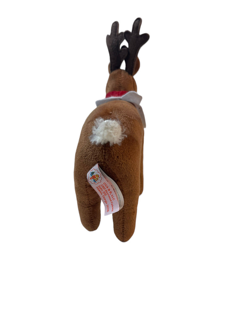 Elf on the Shelf Pet Reindeer Doll, Red Collar & Sparkly Heart Pendant