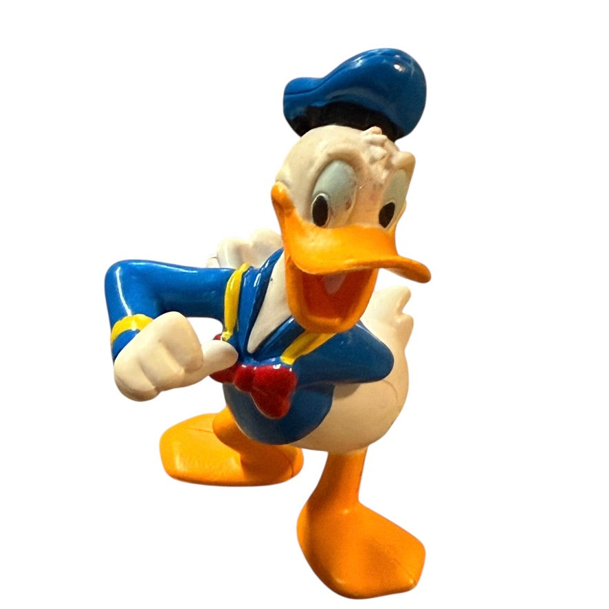 Disney Donald Duck & Daisy Duck  Cake Topper Toy Figurines 3" & 2.5" in GUC