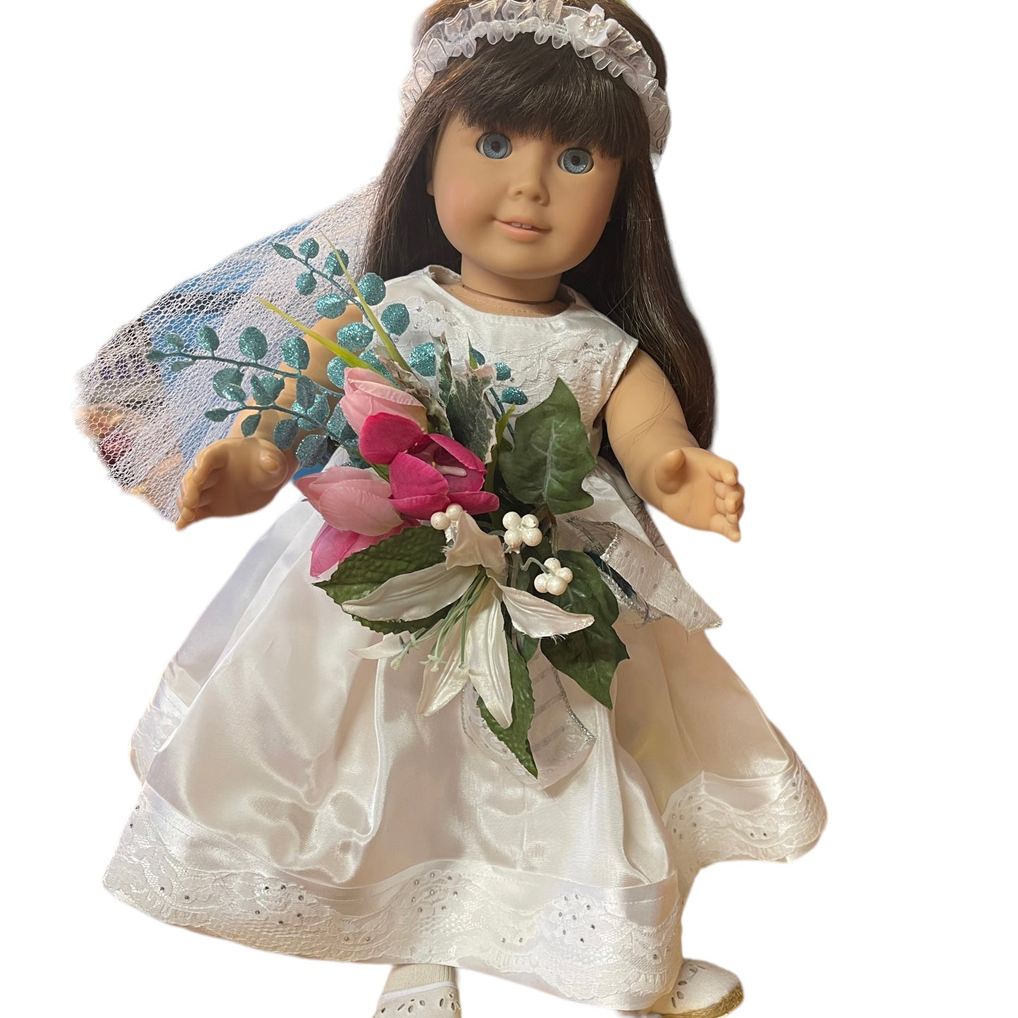 American Girl Doll/Bride/First Communion inExcellent Preowned Condition