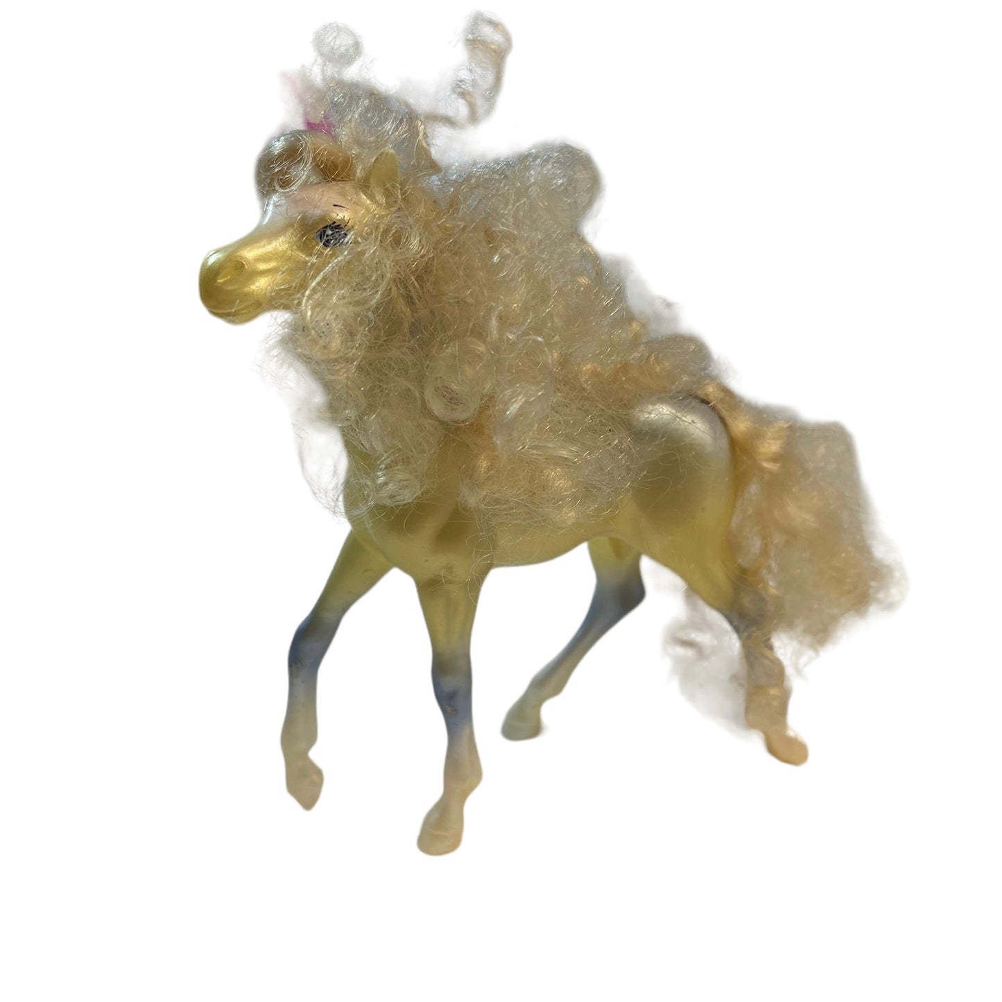 Ariel, Fashion Star Fillies Exquisite Iridescent Vintage Pony with Blond Curls EUC