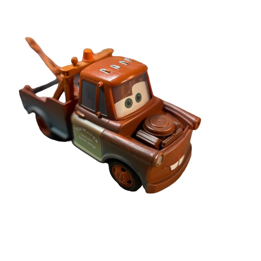 Spinmaster Disney Pixar Cars Tow Mater Retired Remote Control Truck-No Remote