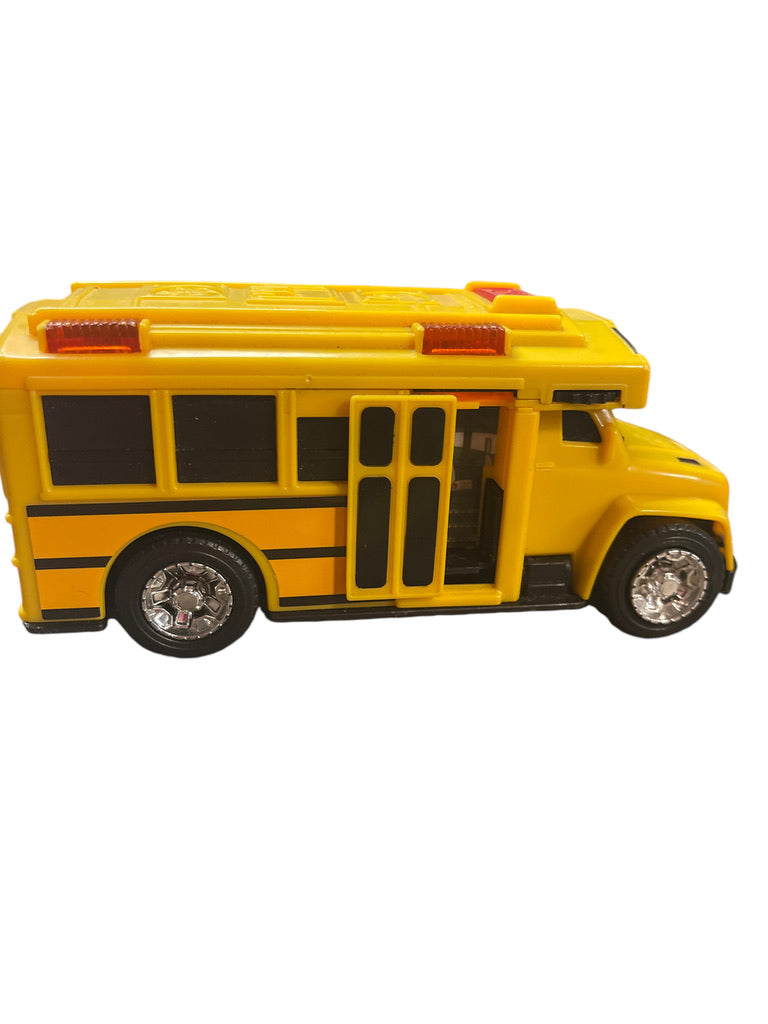 Dickie Yellow School Bus, Working Bus Sounds, Stop Sign & Driver Door in GUC