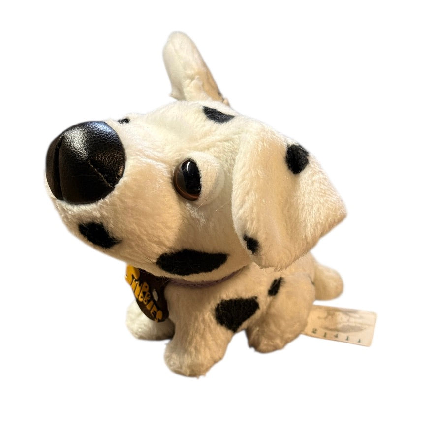 Original Snubbies, by Toy Quest Vintage 3.5 " Dalmatian Plush Dogs with Huge Black Noses