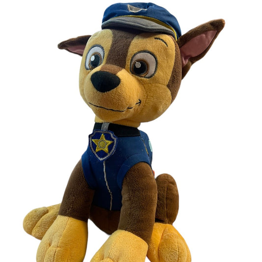 Nickelodeon Paw Patrol 'Chase', Police Dog 15" Stuffed Plush Dog