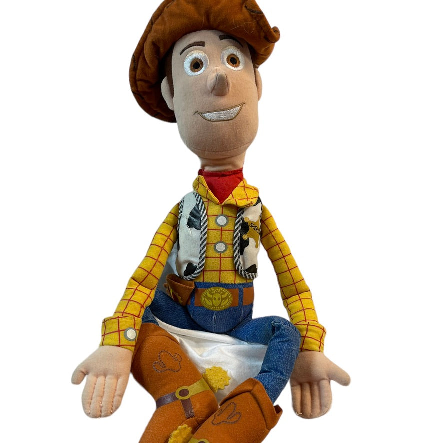 Woody, 24" Plush Toy Story Character Plush Doll, Embroidered Face, Hat, Boots& Holster EU