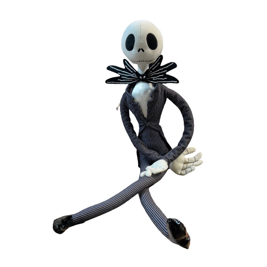 Jack Skellington, Tim Burton's Nightmare Before Christmas 26" Disney Stuffed Plush Doll Toy