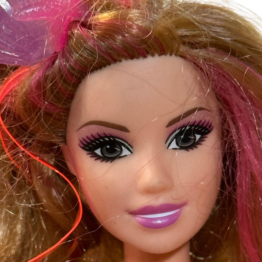 Mattel Barbie and The Secret Door Transforming Princess Romy Doll, Sparkling in Pink & Purple!