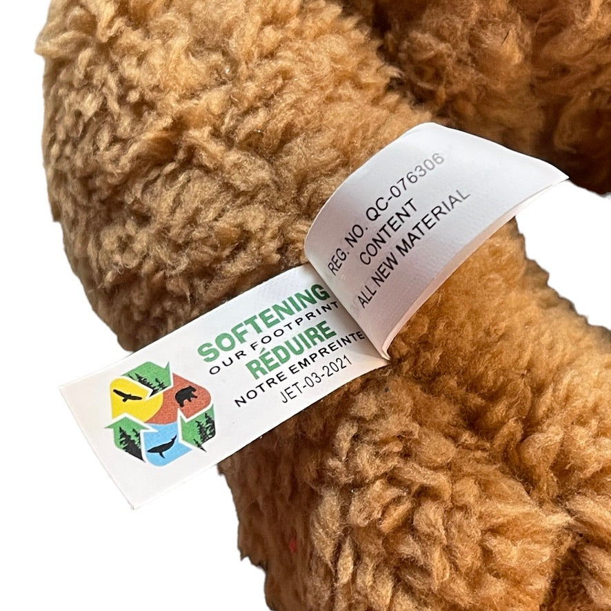 Brown Bear by Stuffed Animal House, Ultra Soft, Embroidered Features & Ethically Made, in GUC