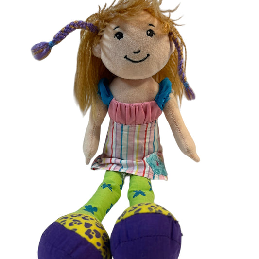 Manhattan Toy Groovy Girl, 'Kayla', Blond with Pink/Blue Decorative Braids & Older Tag