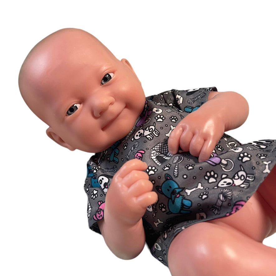 Realistic Berenguer Newborn Blue Eyed Baby Doll, Weighted, Posable Limbs, Finely Detailed