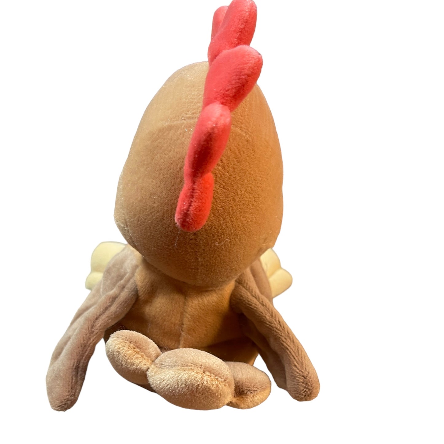 Precious Moments Tender Tails Plush Rooster/Chicken, Bean Botton Stuffed Animal Toy in FUC