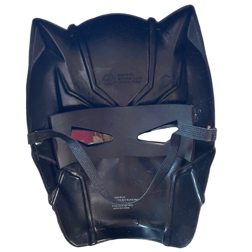 Marvel Black Panther Face Mask with Elastic Strap-Preowned