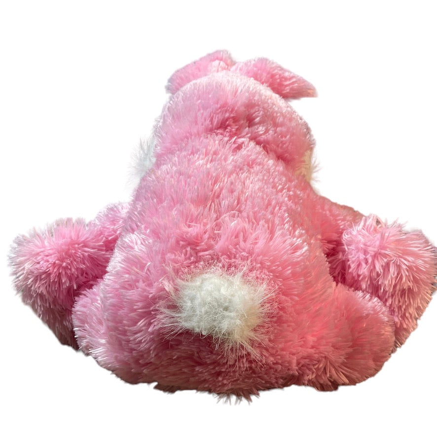 Pink 2011 Bunny MTY 19" Seated Easter Plush Pretty Padded Paws & Gauze Bow