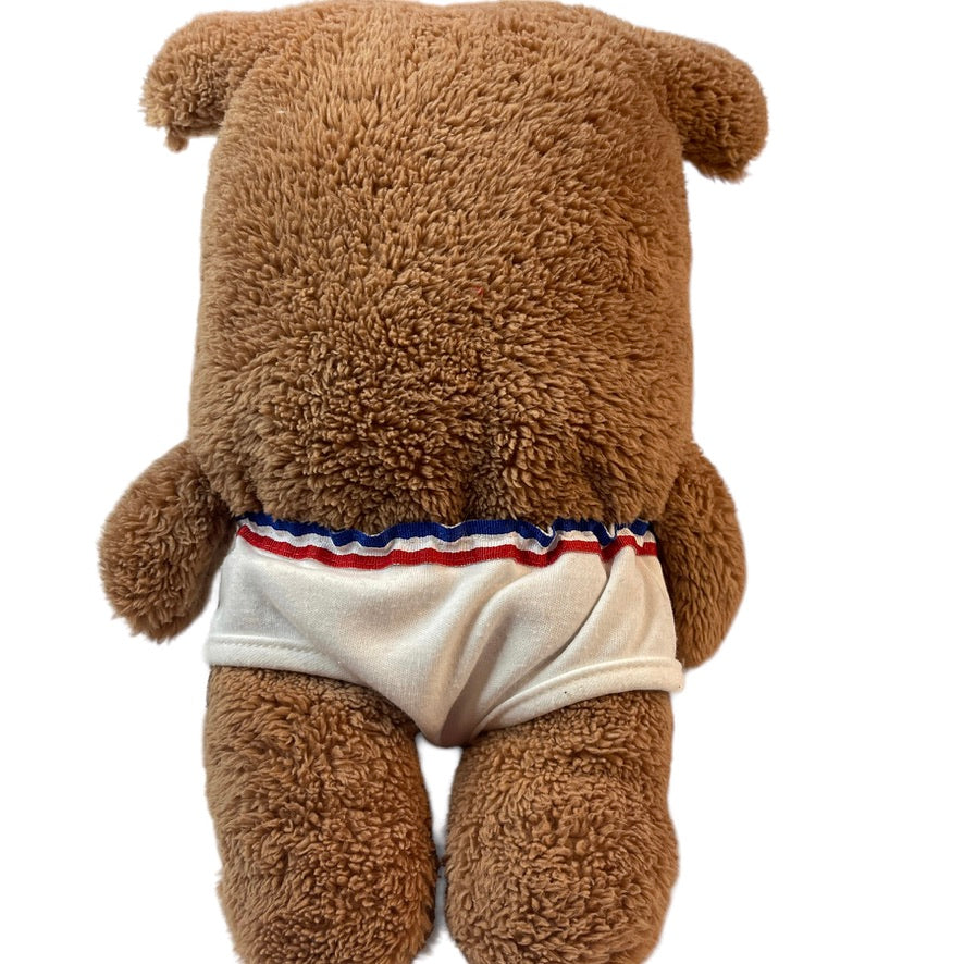 Gund 12" 'Bear in Underwear',  Plush Stuffed Brown Teddy Bear Toy