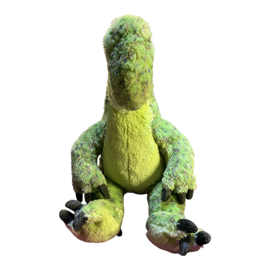 Build A Bear Spinosaurus 15" Green Dinosaur Stuffed Animal Toy with BIG Plush Claws! GUC