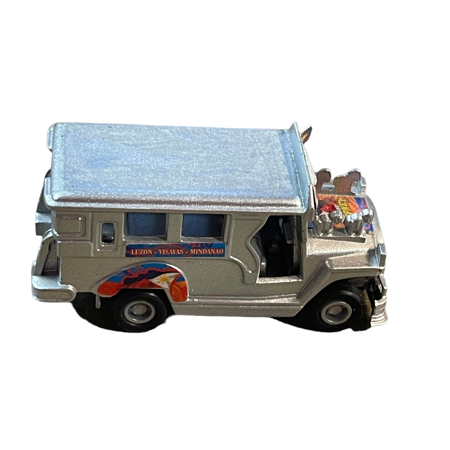 Preowned Vintage Philippine Jeepney Die-Cast Luneta Park Truck Toy Vehicle