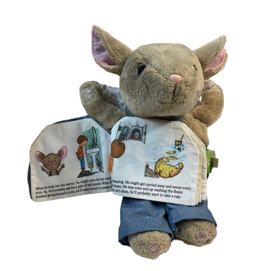 Zoobies 'If You Give a Mouse a Cookie' Stuffed Animal Plush & Book in GUC