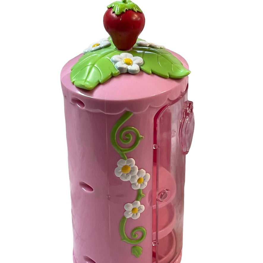 Strawberry Shortcake Berry Sweet Spinning Wardrobe Closet with Shelves & Hangers