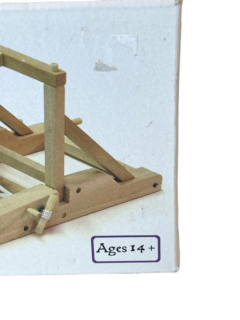 Pathfinder's Medieval Catapult Siege Engine Series Scale Model Kit Preowned, Sealed/Unused