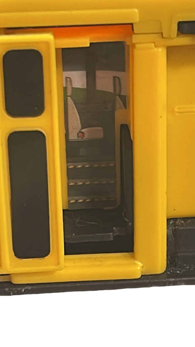 Dickie Yellow School Bus, Working Bus Sounds, Stop Sign & Driver Door in GUC