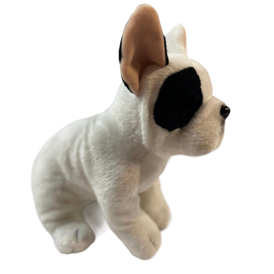 French Bulldog Puppy Dog Realistic Frenchie 10" Preowned Plush from Toys R Us