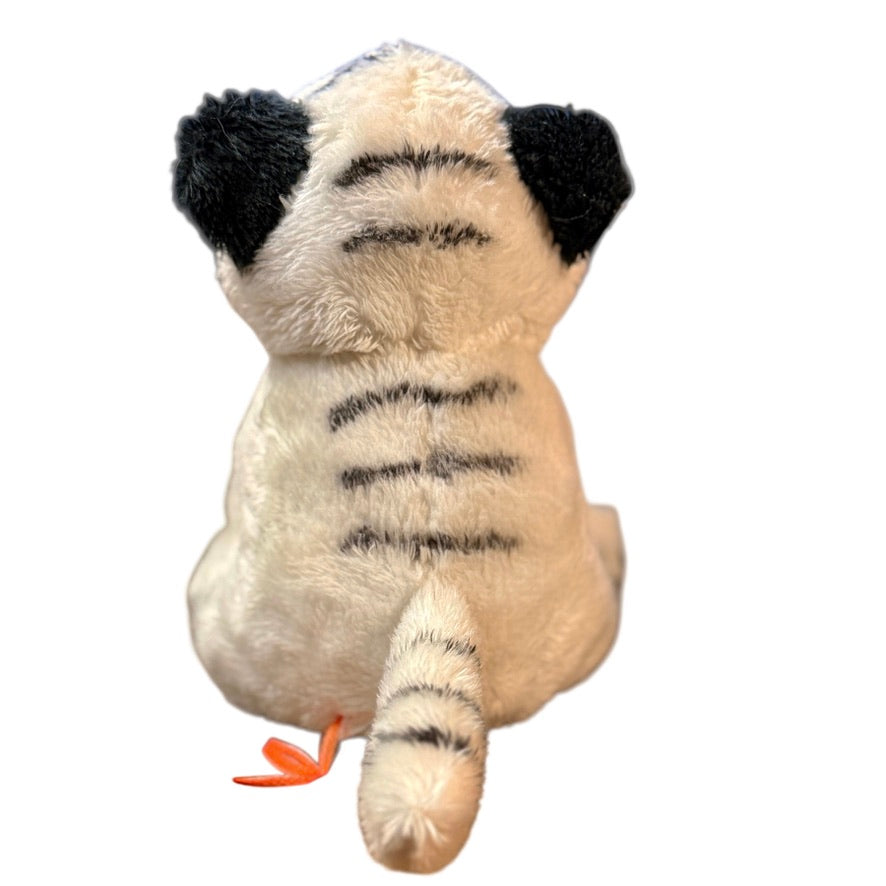 Wild Republic White Tiger Baby Plush Stuffed Animal Toy in GUC, Tiny, 5", Damaged Tag