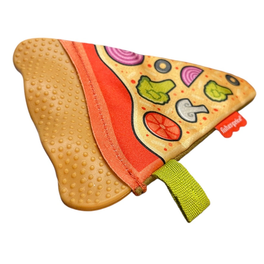 SensoryTeething & Fidget Toys including Fisher Price Pizza, Disney Winnie Teether &Rainbow Slug