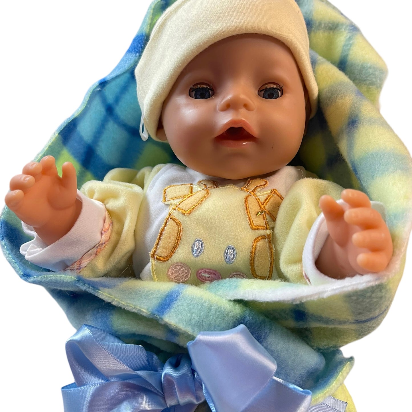 Zapf Creation Newborn Baby Boy Anatomically Correct Drink/Wet Doll EUC