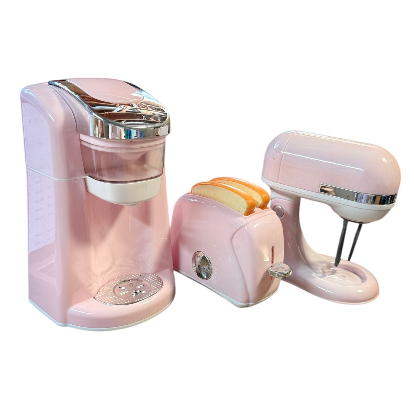 Pink Playgo Gourmet Coffee Maker, Toaster & Mixer Imaginative Play, Replacement Pieces