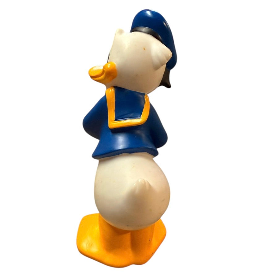 Angry Donald Duck Vintage 5" PVC Figure in Classic Sailor Suit in Good Preowned Condition