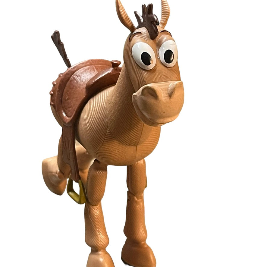 Disney Pixar Toy Story Bullseye Jointed  7" Figurine Toy Horse Cake Topper