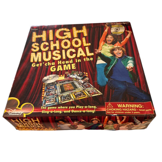 High School Musical Play a-Long, Sing-a-Long & Dance-a-Long Board Game, Preowned in GUC