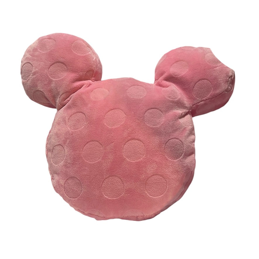 Disney Parks Piglet Pink Stuffed Polka Dot Plush Pillow in Excellent Preowned Condition, No Tag