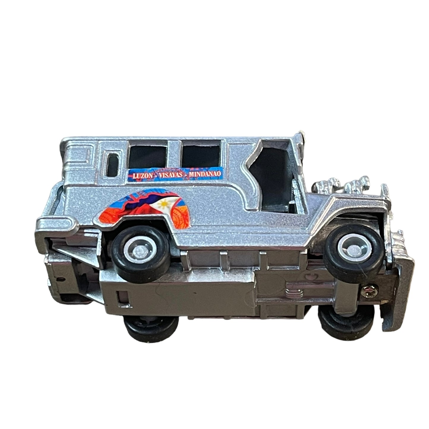 Preowned Vintage Philippine Jeepney Die-Cast Luneta Park Truck Toy Vehicle