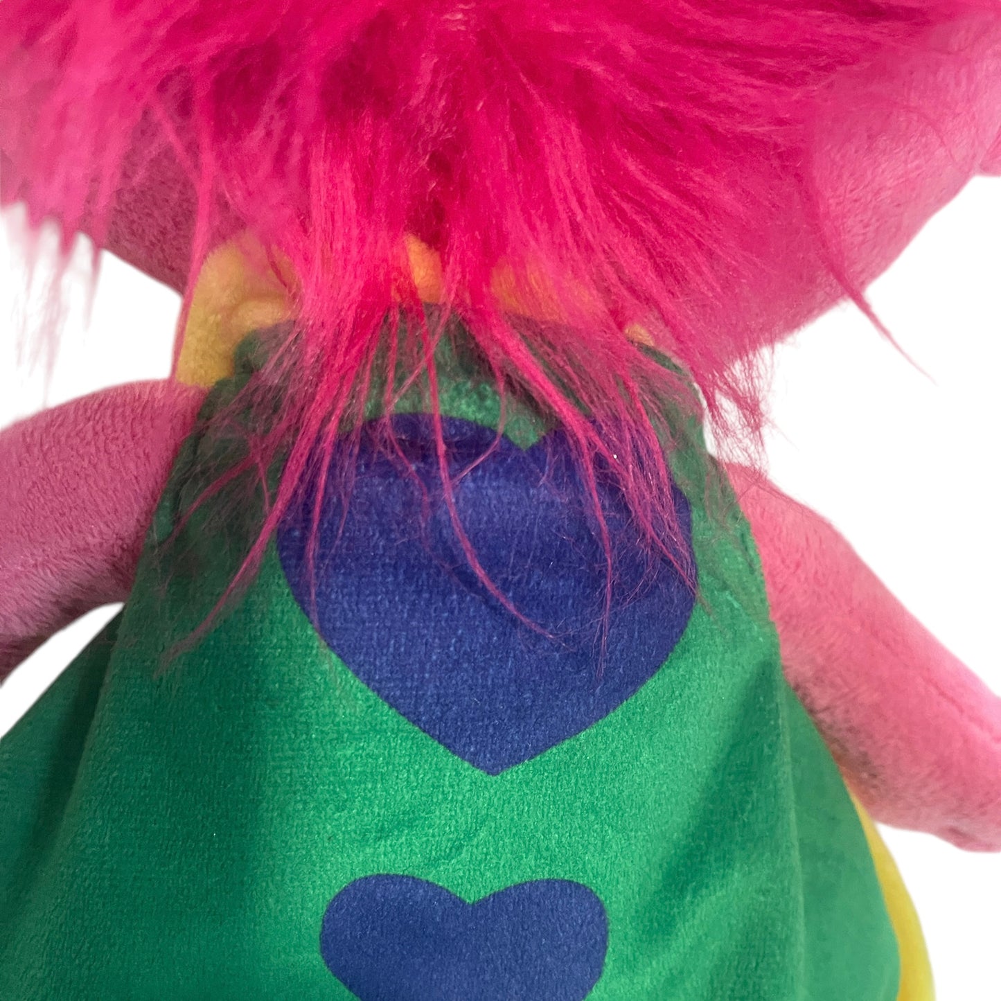 Dreamworks Trolls World Tour 20" Poppy Plush Doll, Embroidered Features, Wild Rainbow Hair,