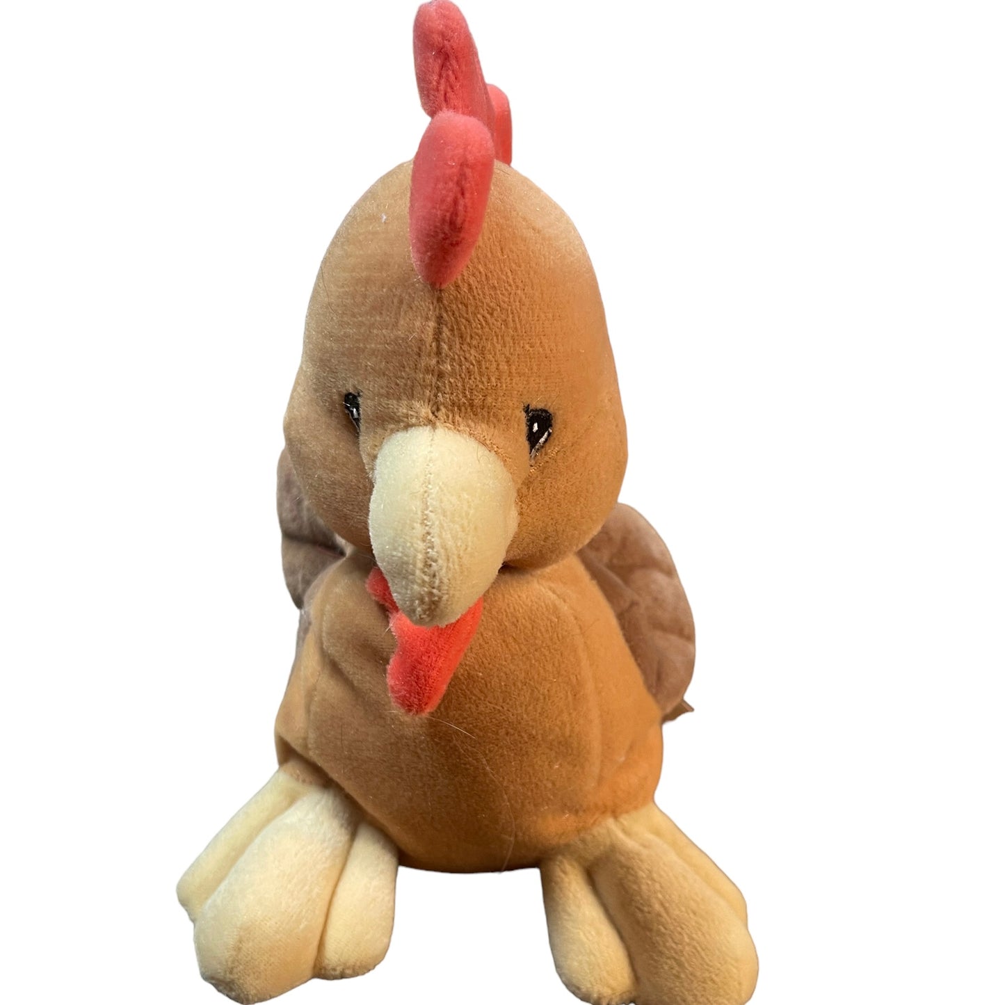 Precious Moments Tender Tails Plush Rooster/Chicken, Bean Botton Stuffed Animal Toy in FUC