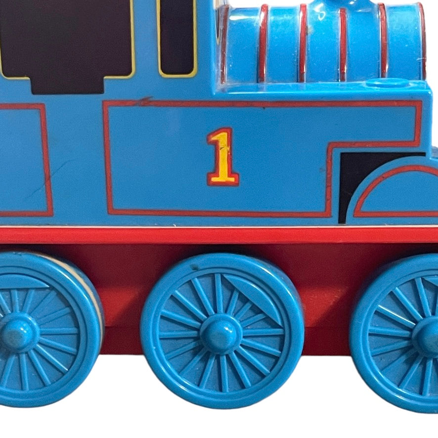 Thomas the Tank Engine # 1 Push & Go 2004 Tomy Gullane, 'Thomas" Ltd. in Good Preowned Condition