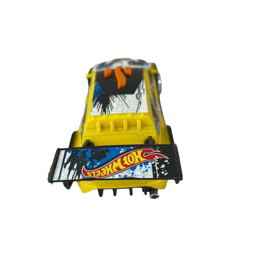 Toy State Bright Yellow Hot Wheels Light and Sound Loop Car