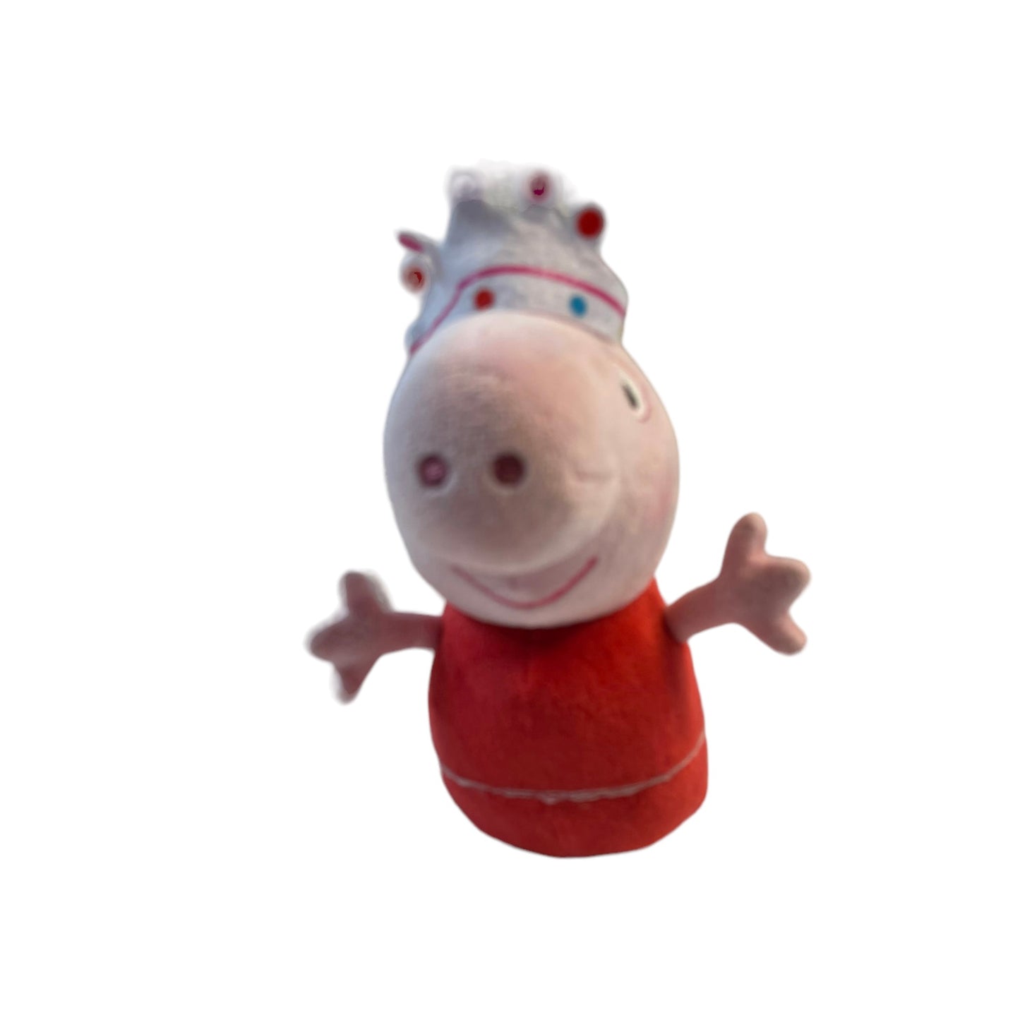 Ballerina Peppa with a Pretty Crown & Embroidered Features. GUC Missing Tutu