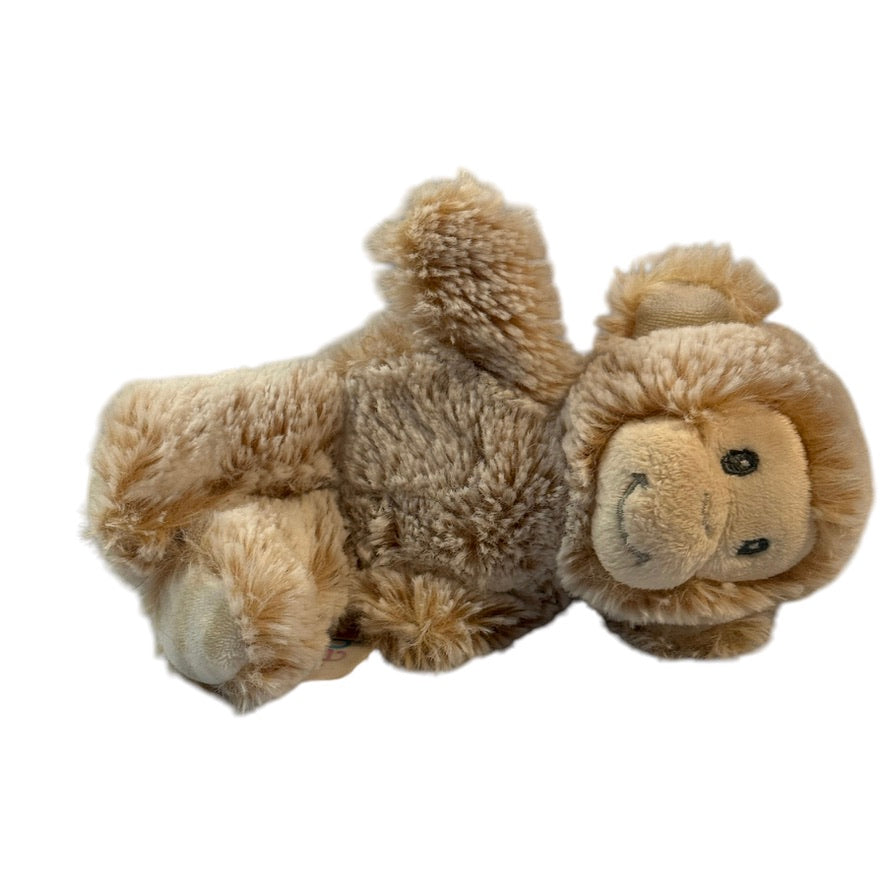 Aurora Ebba Marlow Monkey 7" Rattle Plush Lovey Stuffed Animal Toy, Silky & Wonderful!