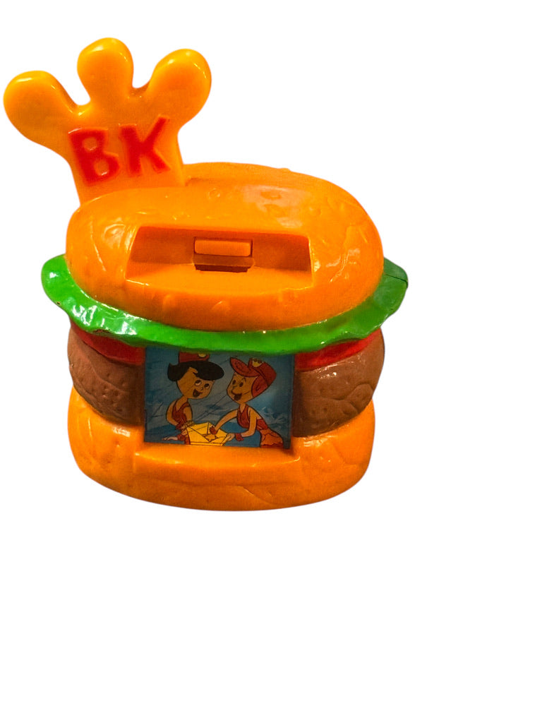 Flintstone Fast Food Memorabilia; Vintage Brontosaurus Burger Drive In & 2 Classic Cars