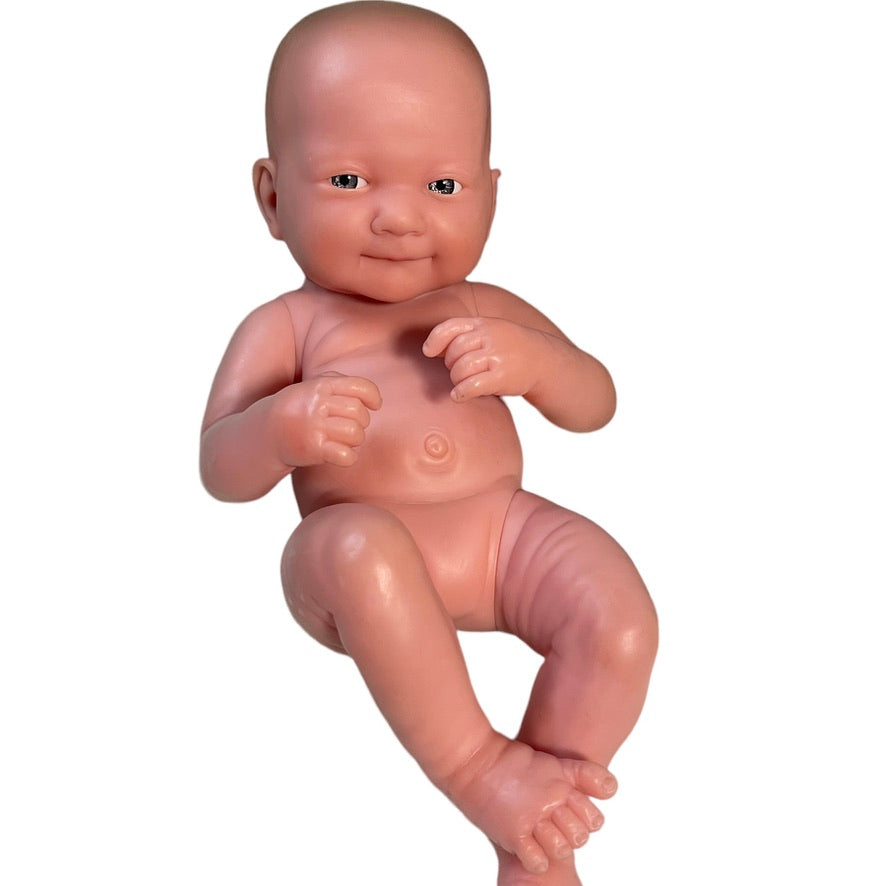 Realistic Berenguer Newborn Blue Eyed Baby Doll, Weighted, Posable Limbs, Finely Detailed