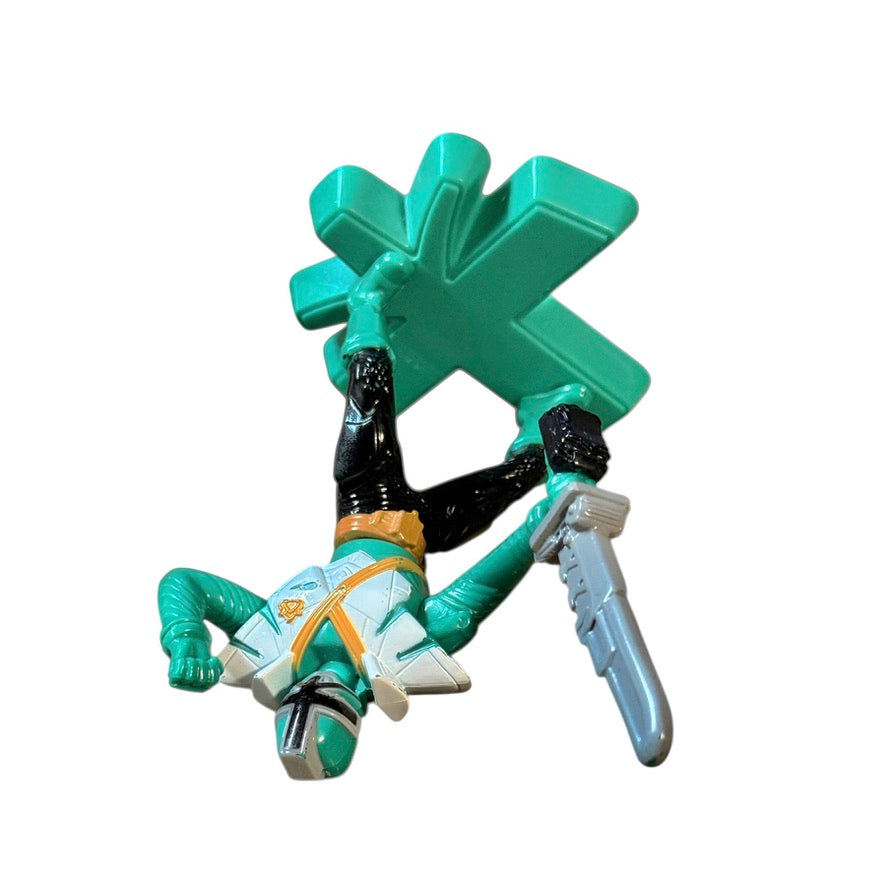 Power Rangers Super Samurai Green Ranger Happy Meal Toy 2012, Toy/Cake Topper 2012