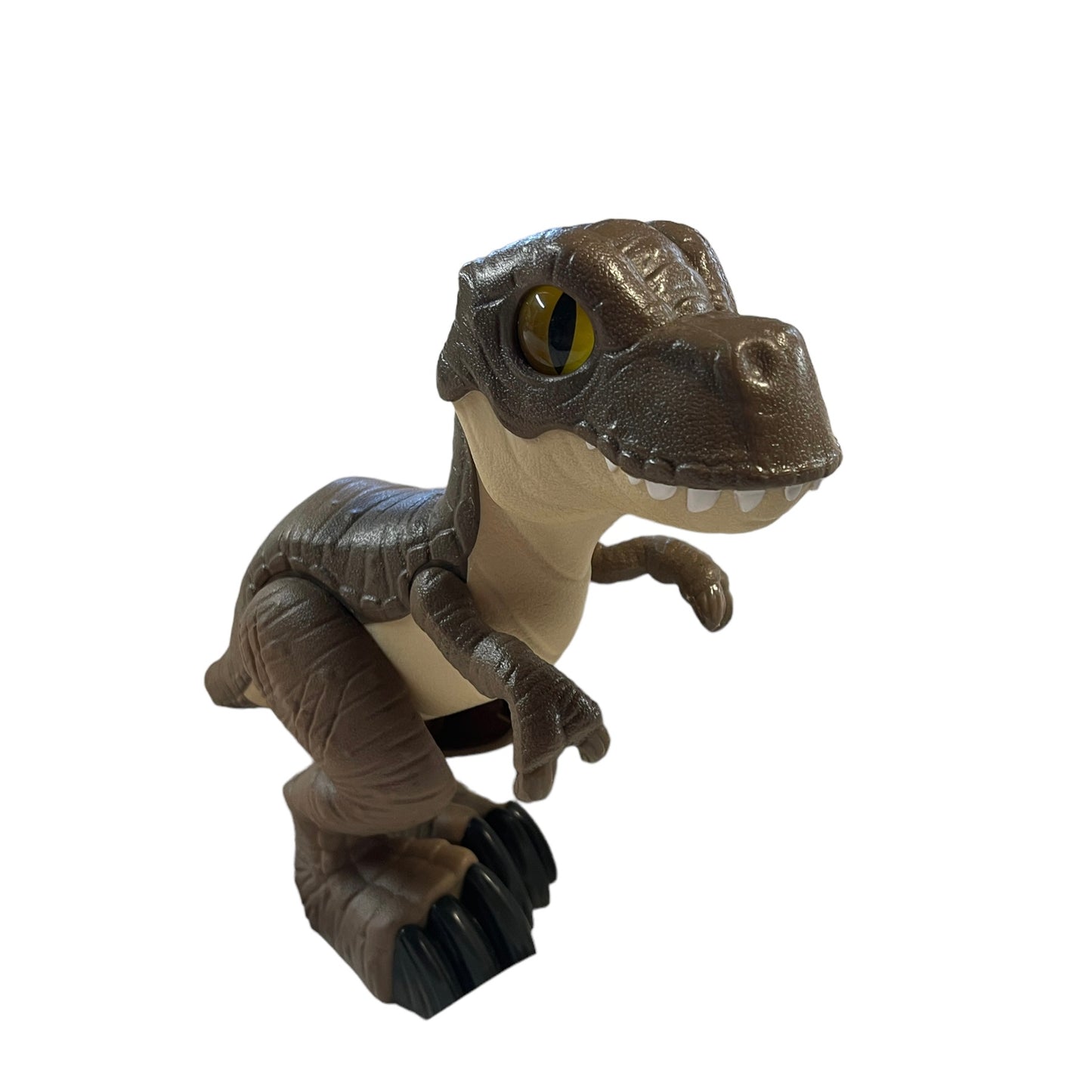 Fisher-PricIe Imaginex Ceratosaurus Orange Horned Dinosaur & Jurassic World T-Rex Dino Attack