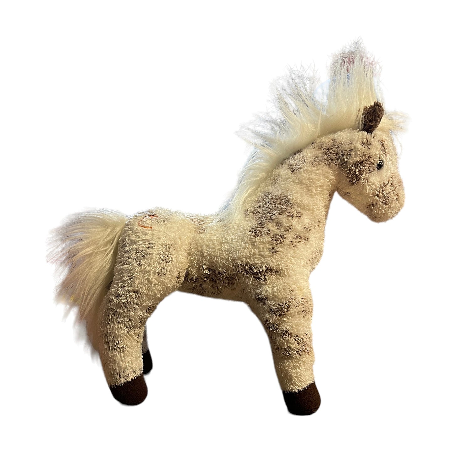 Douglas Cavalia Paint Pinto Horse Plush Stuffed Animal Pony,  Brown and White 12" Preowned