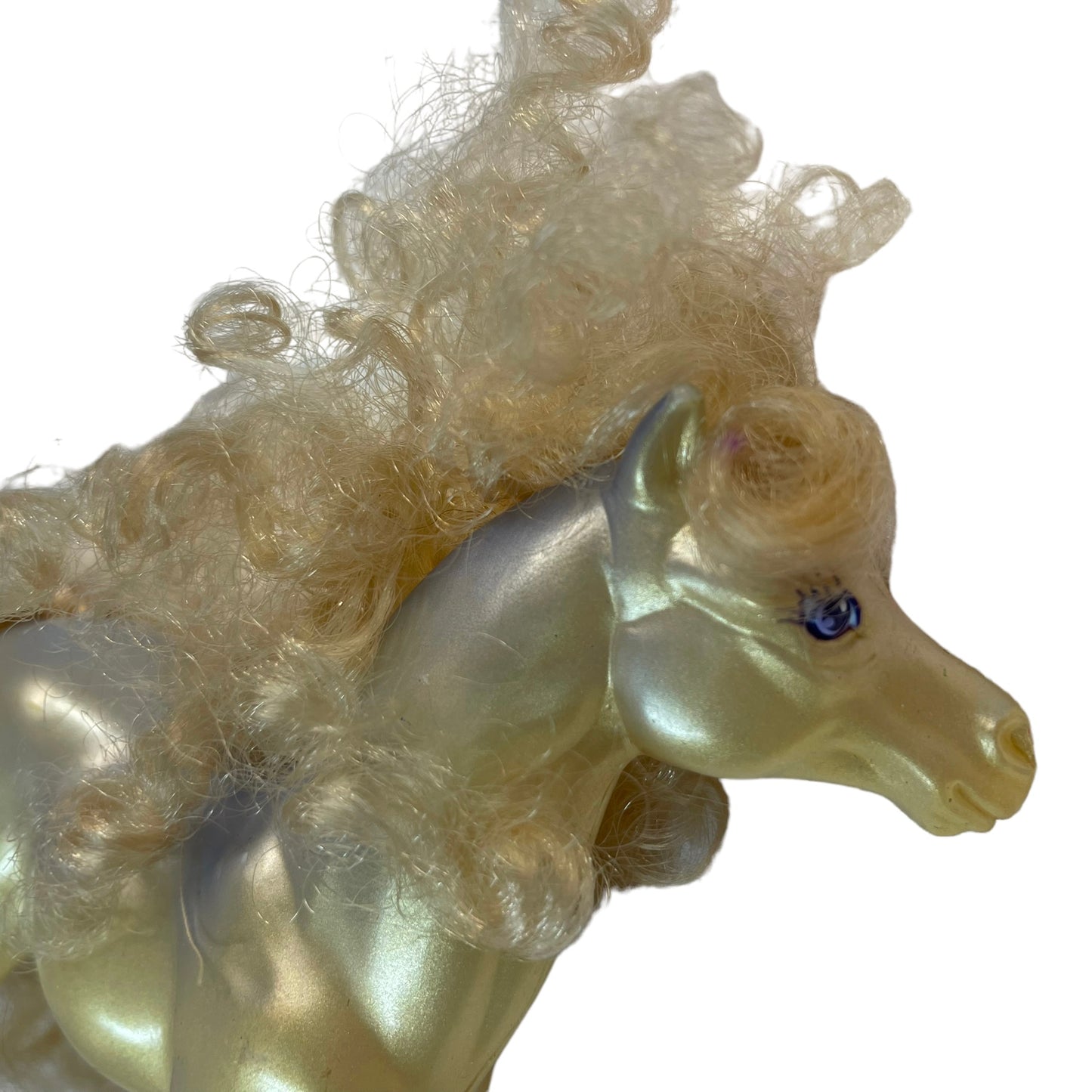 Ariel, Fashion Star Fillies Exquisite Iridescent Vintage Pony with Blond Curls EUC